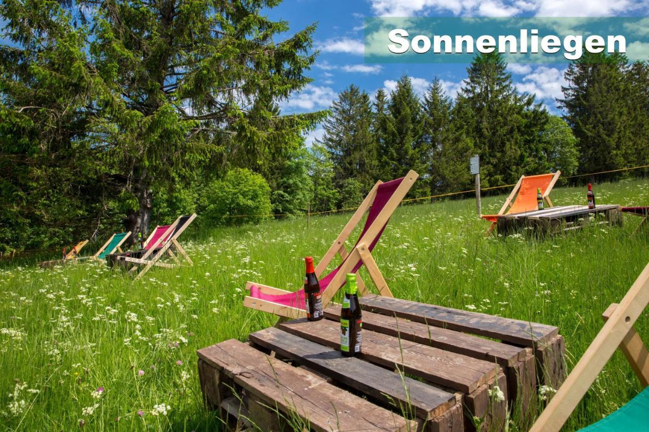 Wohlfuehl-Ferienwohnung 80 Qm, 8 Personen, Aussicht & Heimkino トートナウ エクステリア 写真