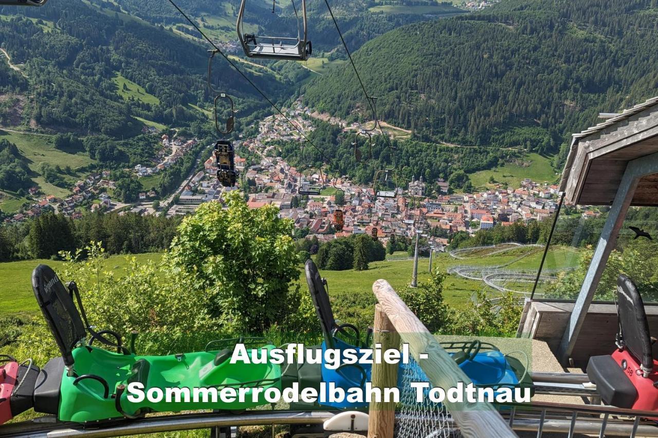 Wohlfuehl-Ferienwohnung 80 Qm, 8 Personen, Aussicht & Heimkino トートナウ エクステリア 写真