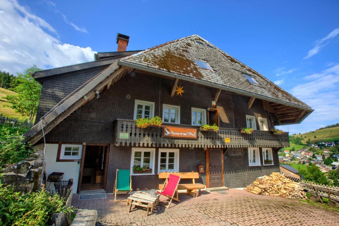 Wohlfuehl-Ferienwohnung 80 Qm, 8 Personen, Aussicht & Heimkino トートナウ エクステリア 写真